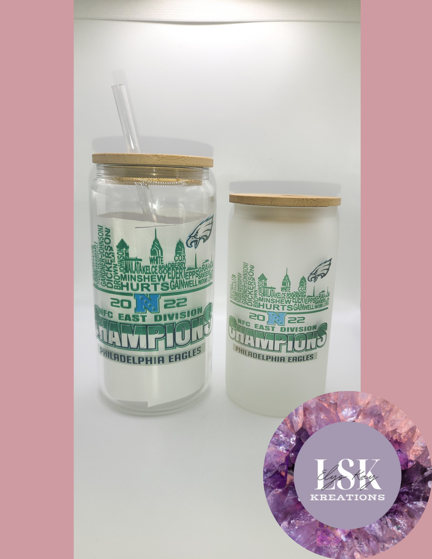 Sport Teams - Glass Can