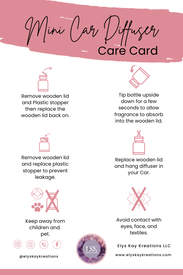 Everyday Scents - Car Diffusers