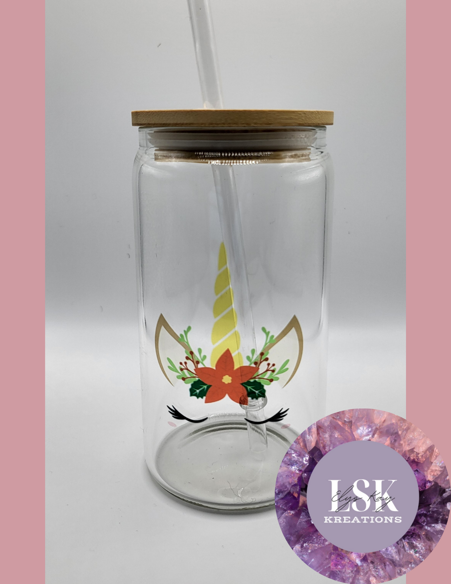 Christmas - Glass Can