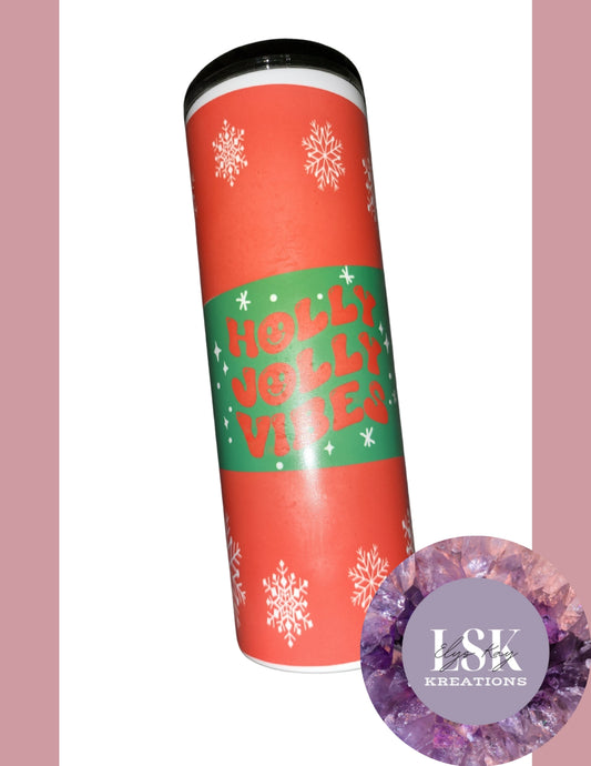 20 oz. Glow Skinny Tumbler (Green)