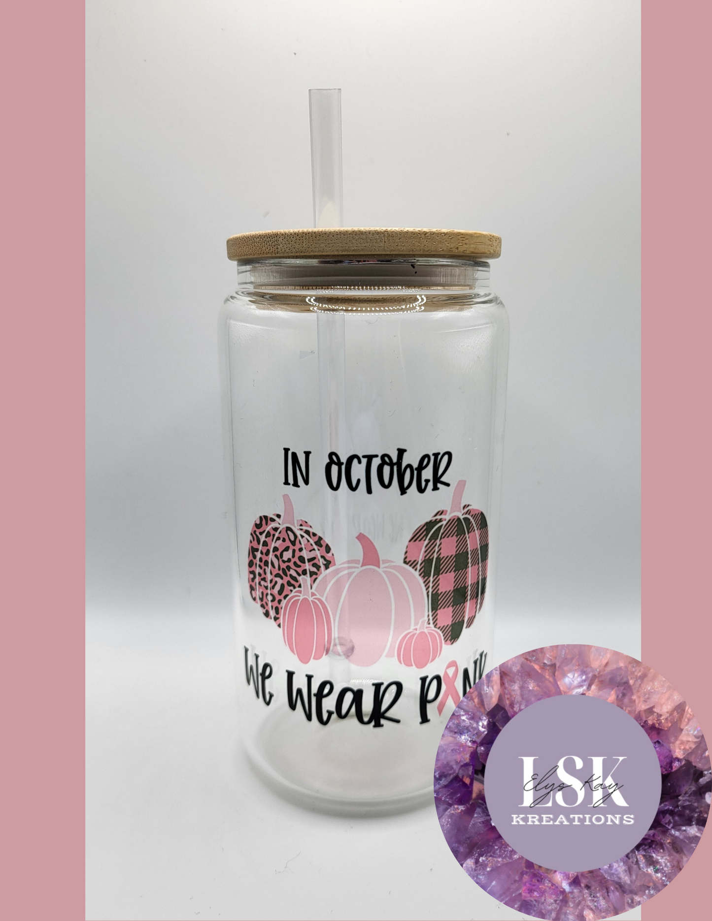 Breast Cancer - Glass Can