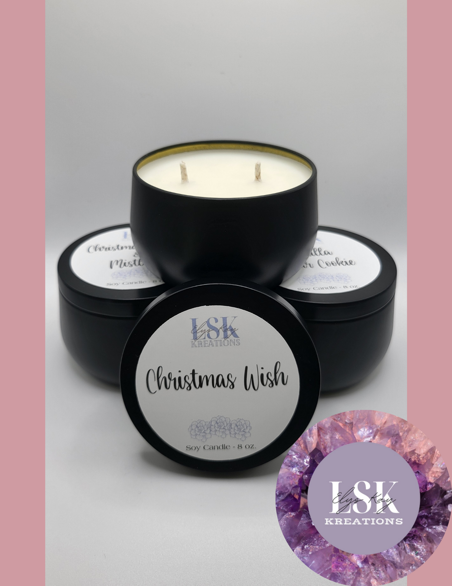 Holiday Scents - Organic Soy Candles