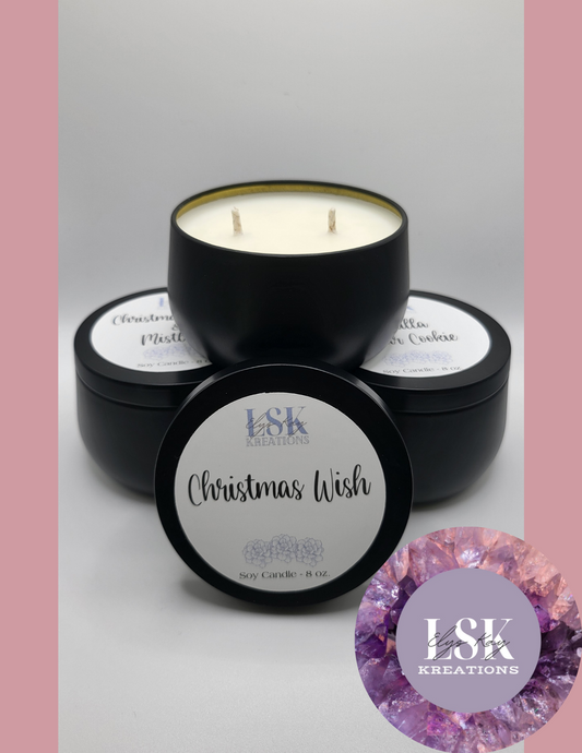 Holiday Scents - Organic Soy Candles